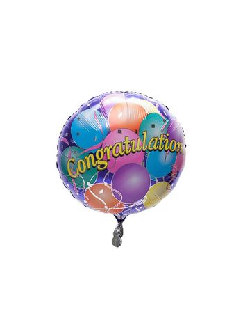 Single Congrats Foil Balloon