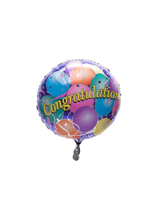 Single Congrats Foil Balloon