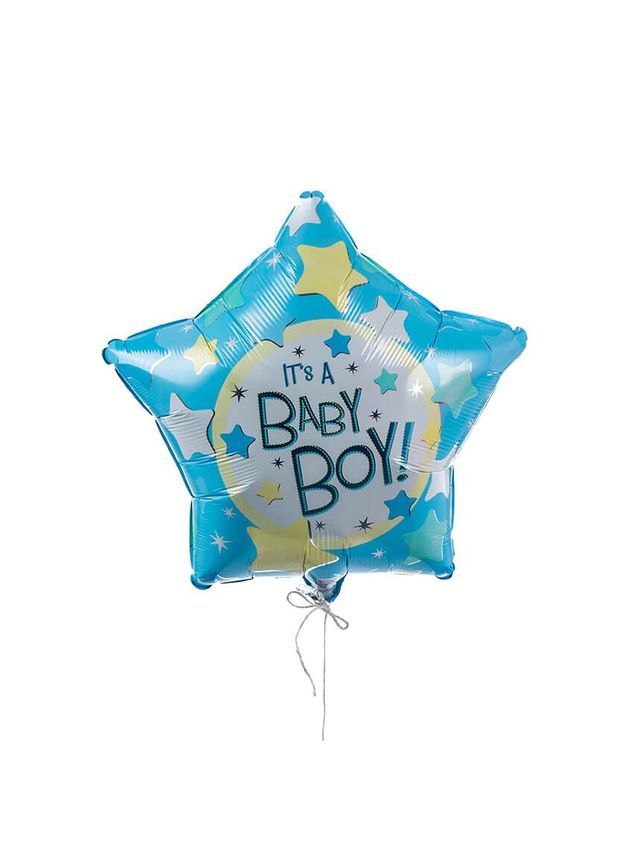 Single Baby Boy Foil Balloon