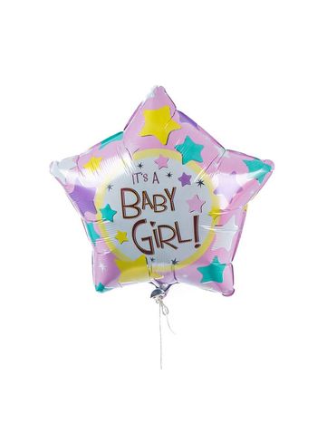 Single Baby Girl Foil Balloon