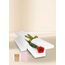 Single Stem Red Rose for Valentine's Day with Chocs & Card