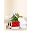 6 Red Rose Stems for Valentine's Day with Chocs & Chandon